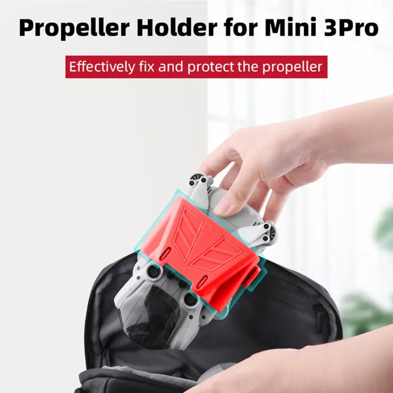 For Mini 3/ 3 Pro Propeller Beamer Blade Holder Small Blade Prevents Shaking Retainer Portable Mini 3/3 PRO Drone Accessories