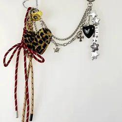 Fashionable handmade bag pendant, diverse punk bag decoration, keychain