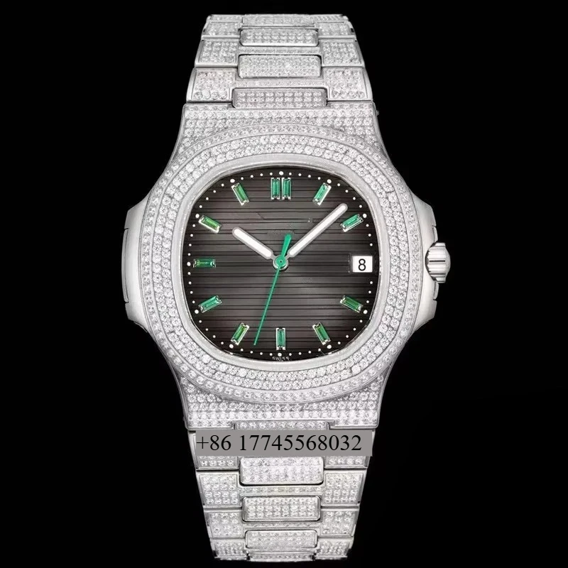 

Custom Logo Automatic Mechanical Dive Watch with Date Display, Luminous Stainless Steel Bracelet Automatic Mechanical Movement.