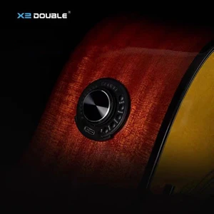 التقاط الغيتار الصوتي مع ميكروفون التحكم الرقمي ، تأثيرات تردد تأخير التقاط الرنين ، نظام التشغيل المزدوج 1 أفضل 8 بيك أب للجيتار مبيعا مع تأثير - رقم 1