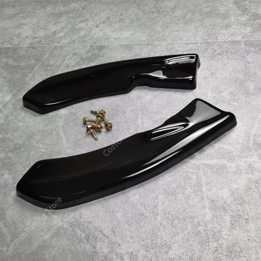 Maxton Style Gloss Rear Side Splitter For VolksWagen Tiguan R Facelift Rear Bumper Diffuser Lip Bodykits 2021-2023 Tuning - view 5