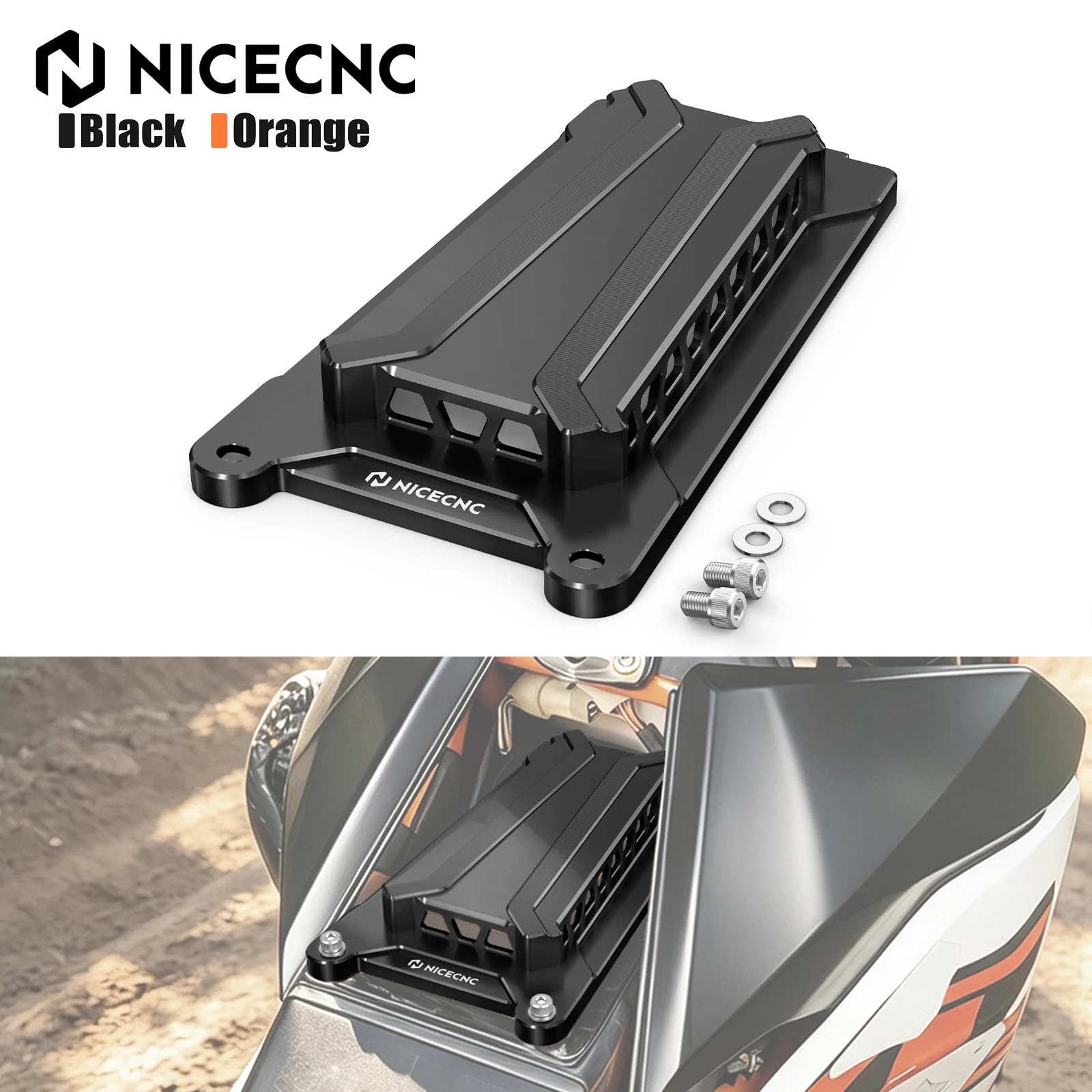 

For KTM 690 Enduro SMC/R Rally 2008-2025 Air Filter Box Cover Husqvarna 701 Enduro/ Supermoto 2016-2025 GasGas 700 SM/ES 2022-25