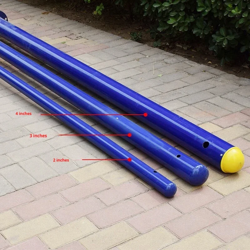 Wholesale gymnastic pull-up height adjustable standard gymnastic training horizontal bar high quality outdoor level bar