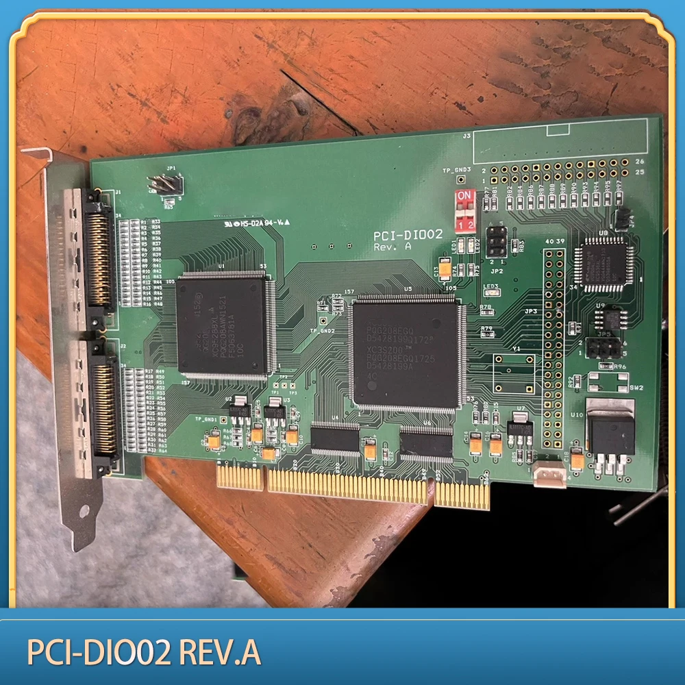 High Reliability For DAQ System Acquisition Card PCI-DIO02 REV.A
