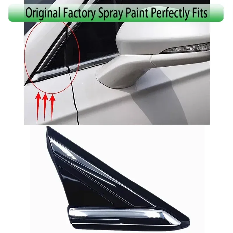 

Front Window Triangle Trim Plate Mirror Garnish Cover Panel for Ford Mondeo Fusion 2013 2014 2015 2016 2017 2018