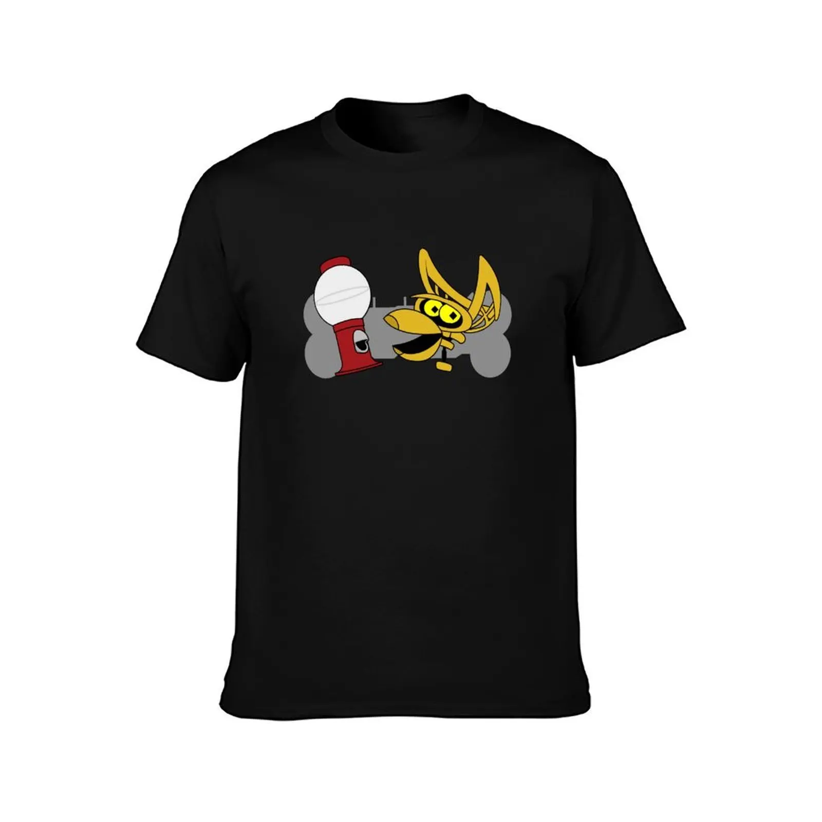 MST3K - The Bots T-Shirt, Summer Casual Cotton Tee, Oversized Streetwear Tops, Vintage Graphic Print, Loose Fit Short Sleeve