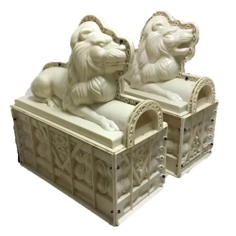 lion decorative for exterior  yard ornaments Big Concrete Mold