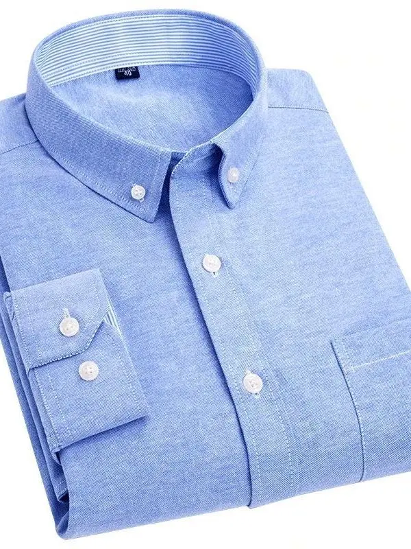 

Men's Casual Long Sleeve Textile Shirt CleanFit Waist-Cinching PU Leather Nine-Quarter Sleeve Neck Style for Women