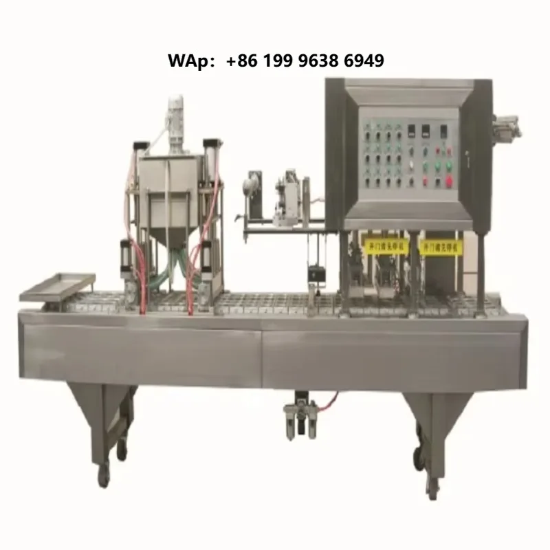 High Quality GFJ-4 Automatic Filling Sealing Machine   Stable Performance Sealing Packaging  Machine