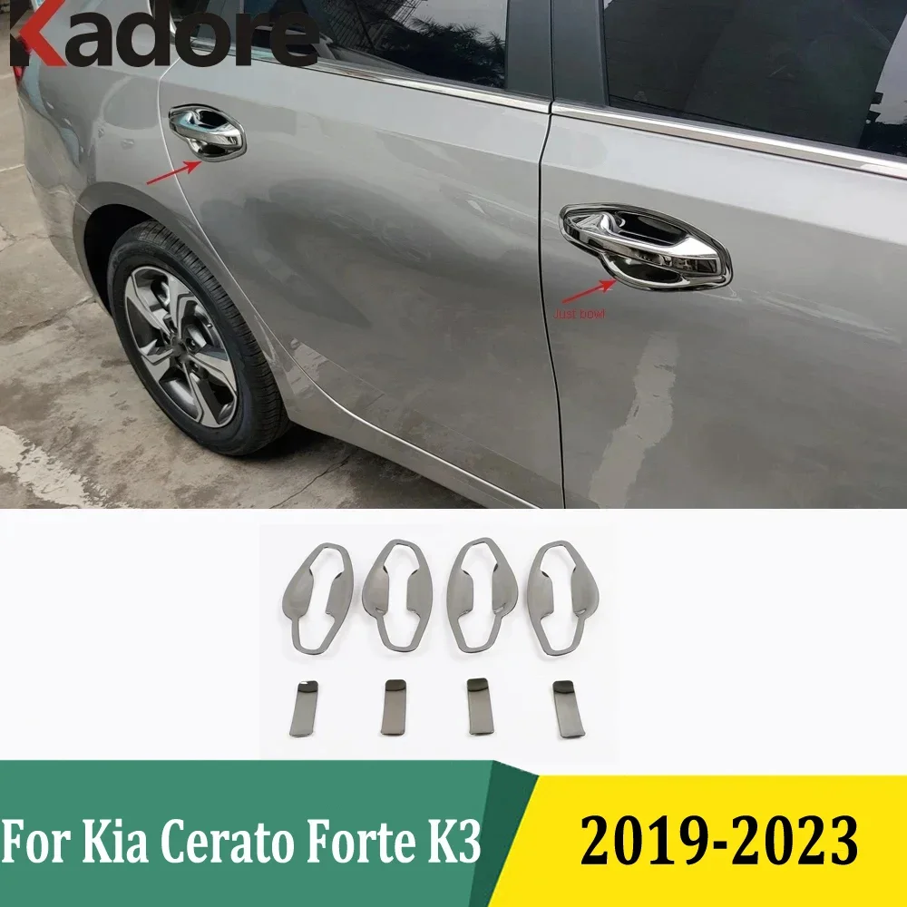 

Для Kia Cerato Forte K3 2019 2020 2021 2022 2023, боковая дверная ручка, крышка чаши, отделка, аксессуары для внешнего стайлинга автомобиля