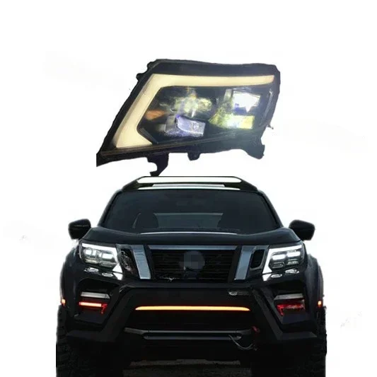 

car headlights for navara np300 d23 headlight led head lamp 4x4