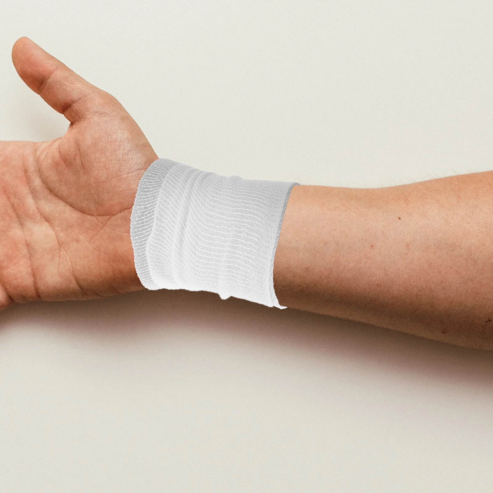 3 Rolls Polyester Elastic Bandage Tape Breathable Sports Wrap Finger Ankle Protection Care Dressing Bandages Flexible Wrap