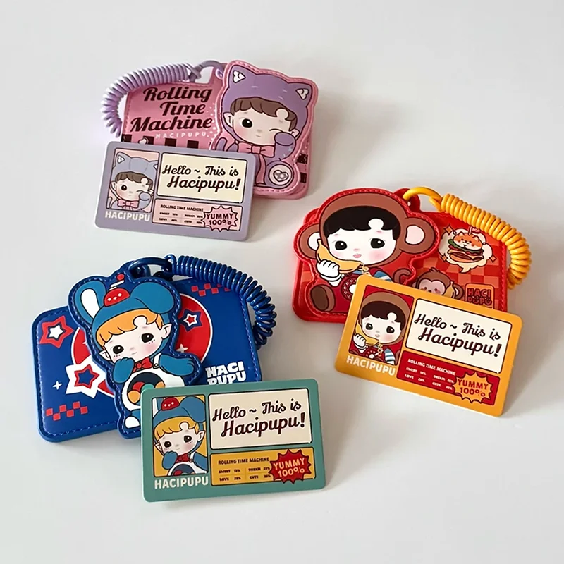 

POP MART HACIPUPU-Rolling Time Machine Series-Card Holder Trendy Blind Random Box Toys Mystery Box Guess Bag Surprise Gift