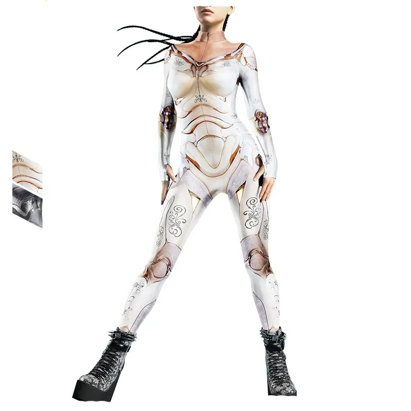 Alita Battle Angel Cosplay Jumpsuit Rusty Angel Alita Costume Gally Yukito Kishiro Women Sexy Fancy Halloween Carnival Zenti