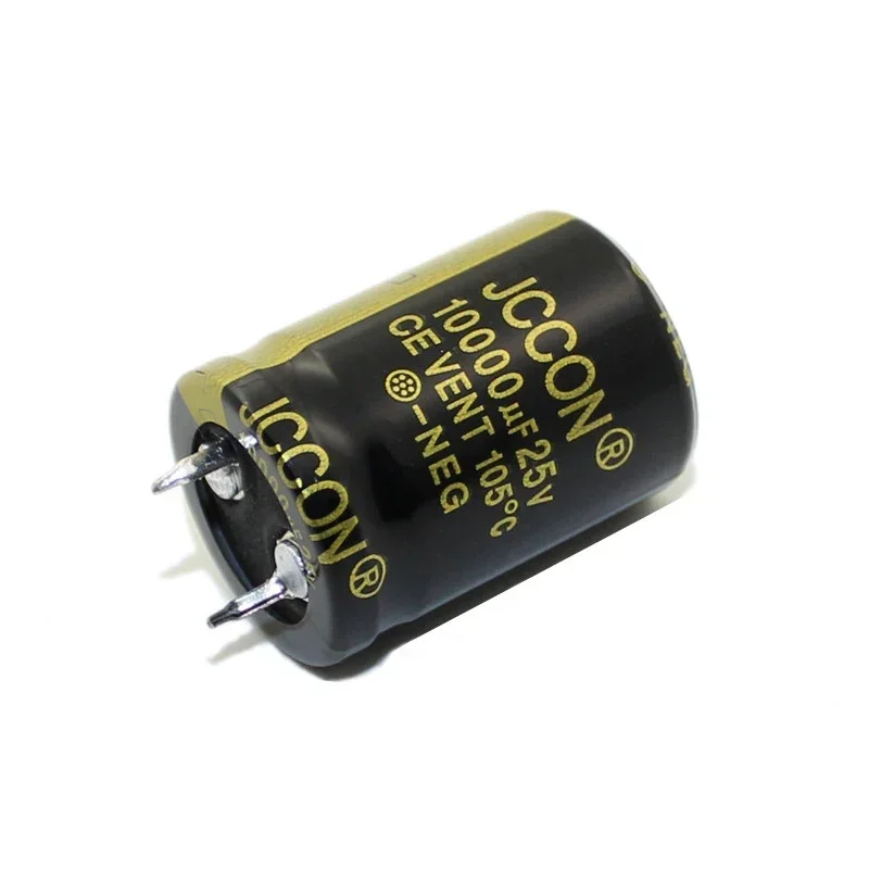 25v10000uf JCCON سميكة القدم كهربائيا مكثف حجم 22x30 22x40 العاكس السلطة