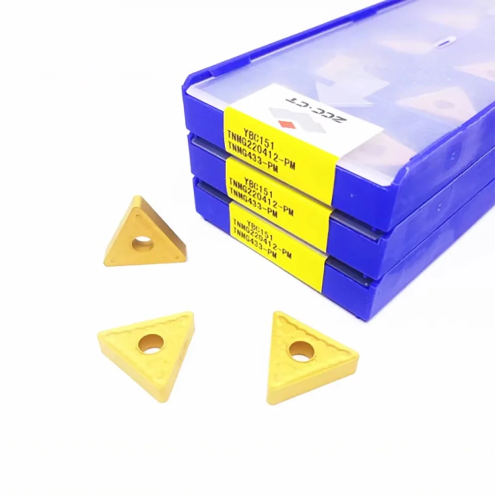 ZCC.CT Original TNMG220412 TNMG 220412 External Turning Tools High
