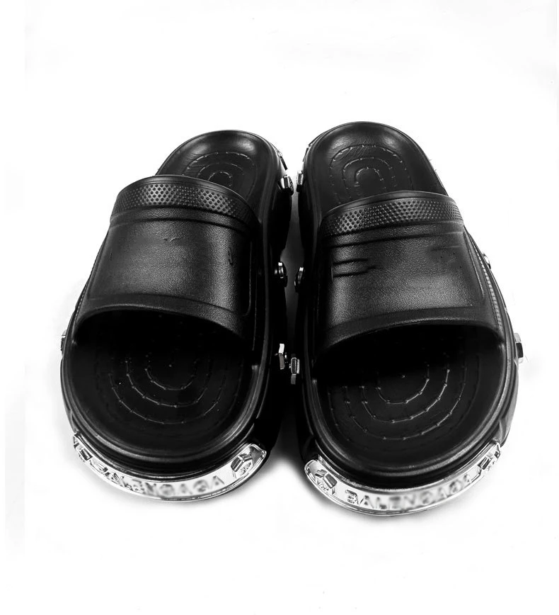 Women's Punk Slippers Unisex Sandals Platform Slipper Chunky Casual Shoes For Men Summer Couple Slide Flip Flops Plus Size 36-45