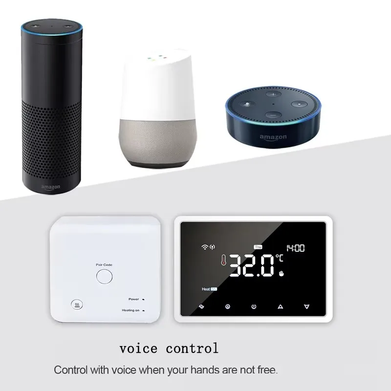 Wireless Phone Remote Control Low Power Consumption Heating Wall Hanging Stove Graffiti Intelligent Wifi Temperature Controller