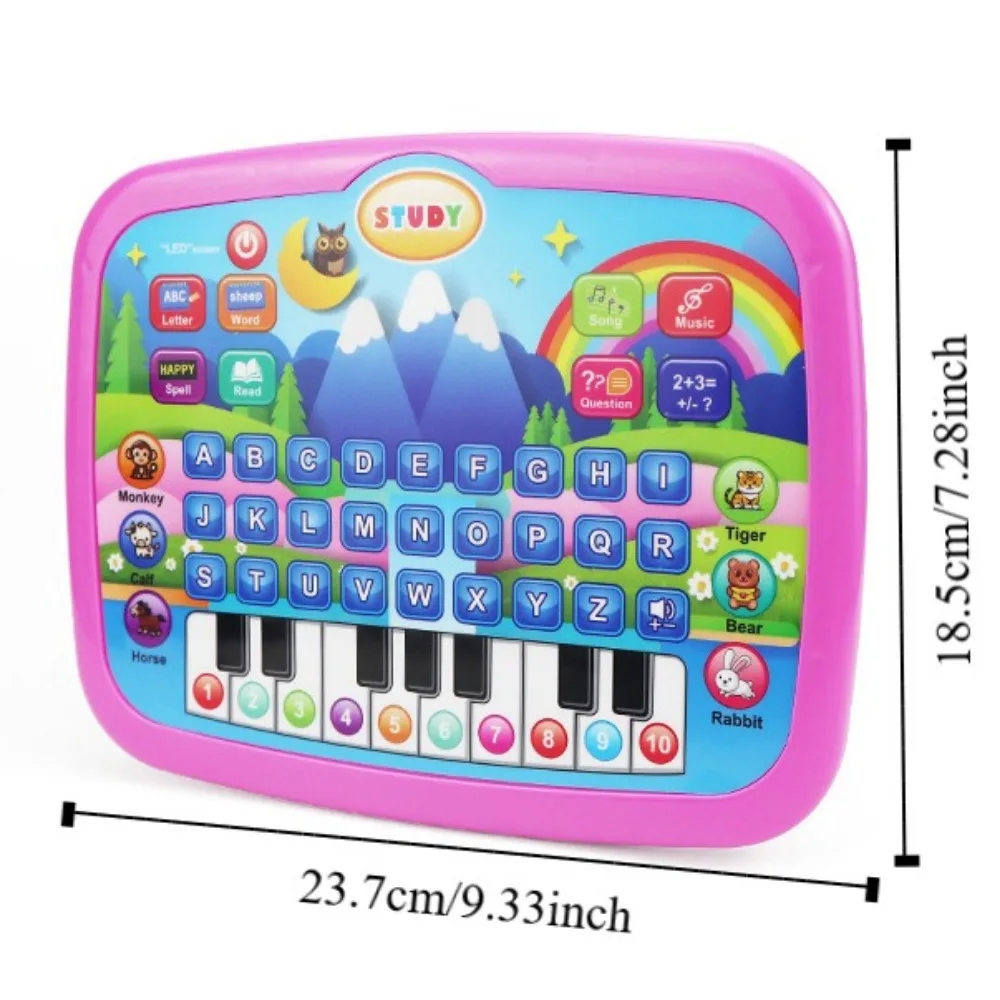 Simulation Computer Voice Point Reading Machine Early Education Preschool Language Simulation Mini Tablet Electronic
