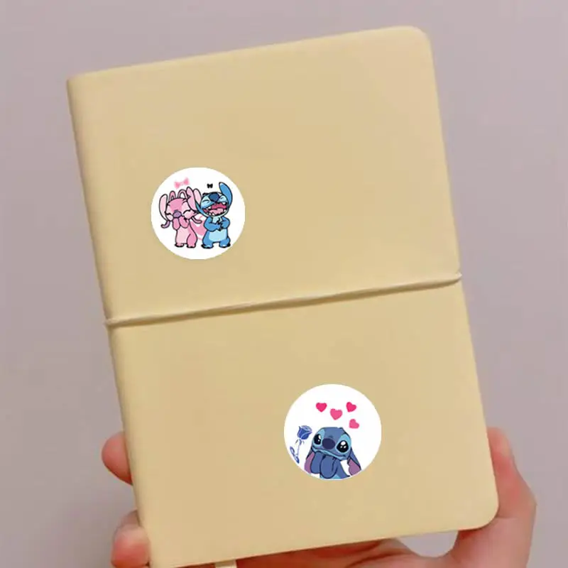 500 stücke Rolle Nette Stich Aufkleber Anime Cartoon Graffiti Ästhetische Dekorative Gepäck Laptop Tagebuch Buch Kinder Aufkleber Spielzeug Stiker