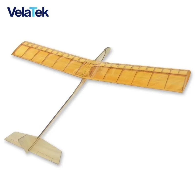 Towed Traction Model Glider, DIY Handmade Assemble Wooden Aircraft, Wingspan 650mm, Hand Thrown Catapult Plane