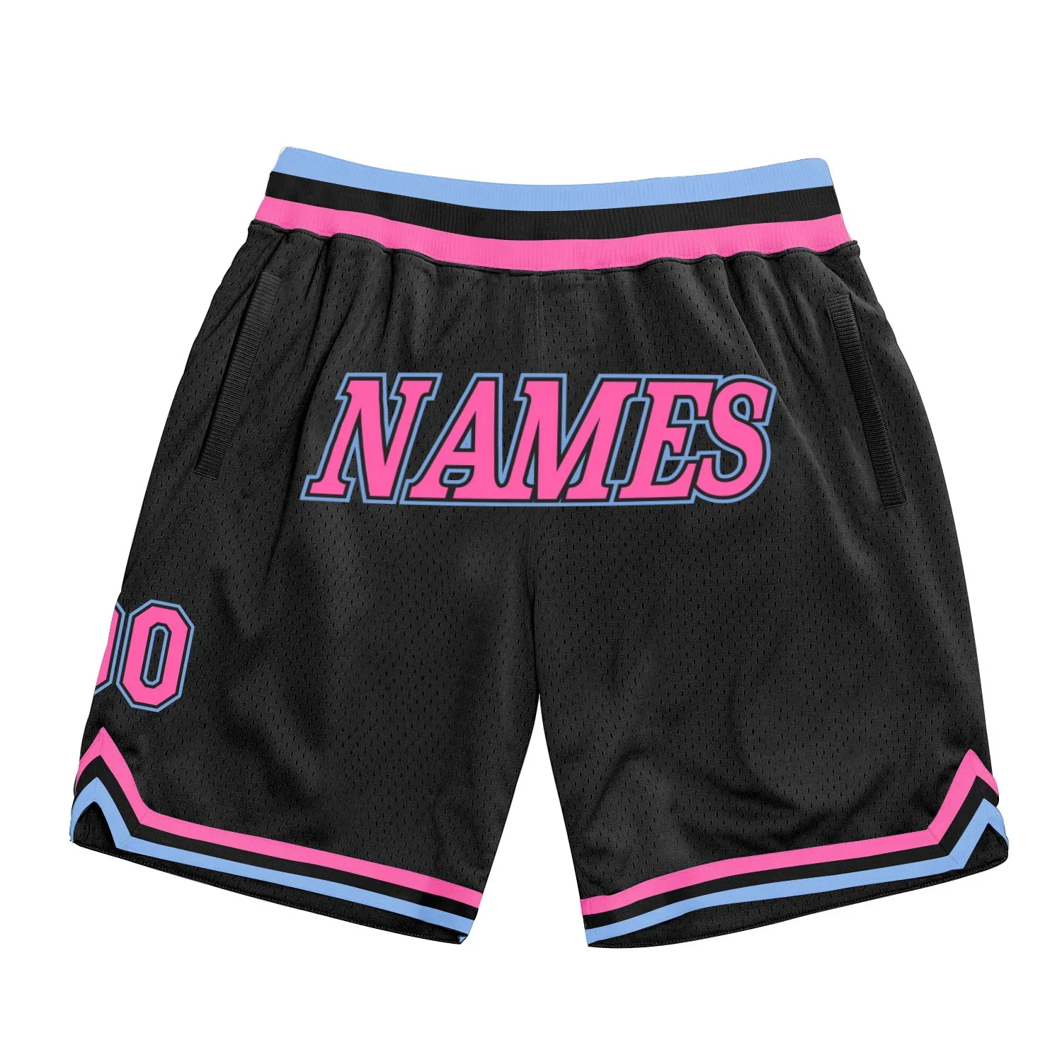 Nome e número personalizados preto branco-dourado esportes shorts de basquete 3d impresso masculino juventude verão malha respirável praia shorts wkk01