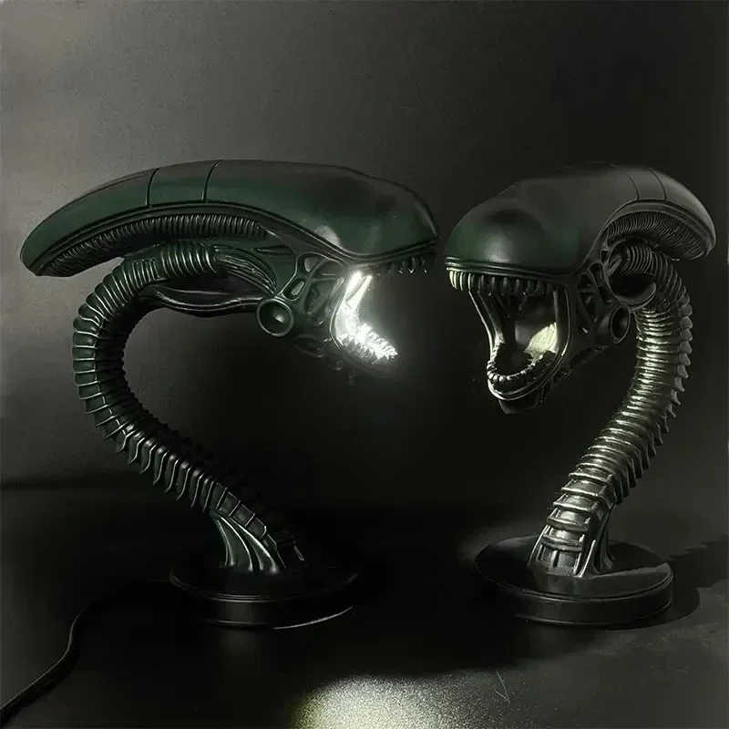 Unique Alien Creature Lamp Adjustable Height Mysterious Resin Monster  Home Bedroom Decoration Lamp Gift