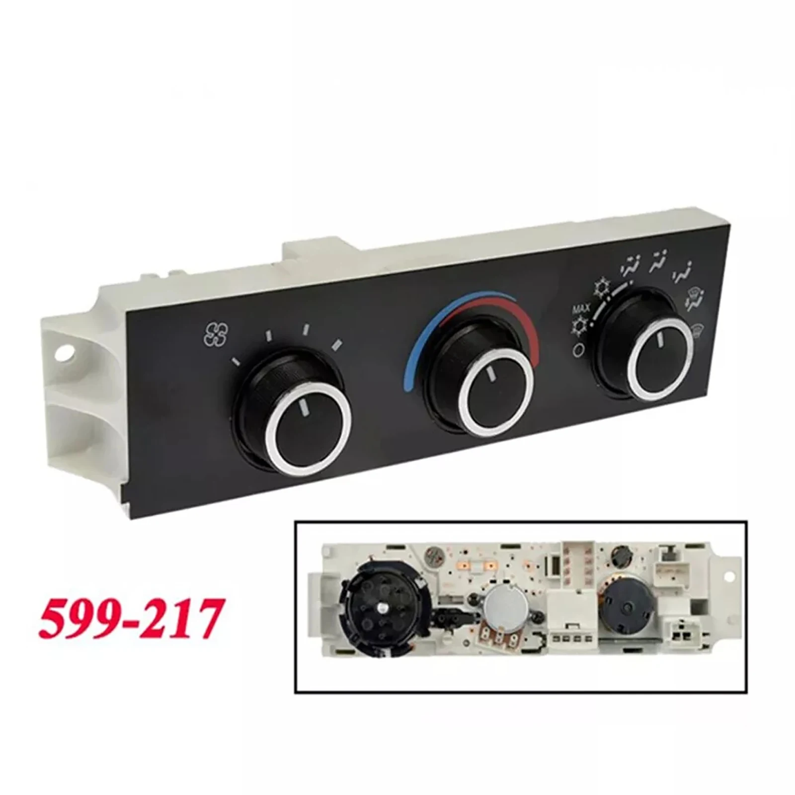 15073274 599-217 Climate Control Module for Chevy Express GMC Savana 1996-2020, HVAC Heater AC Control Unit Auto Accessories