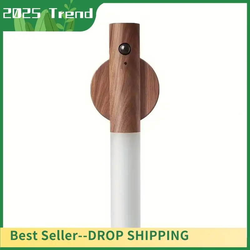 AD33 HOT Rechargeable LED Wall Light With Human Body Sensor For Home Toilet And Corridor, Intelligent Induction Night Light