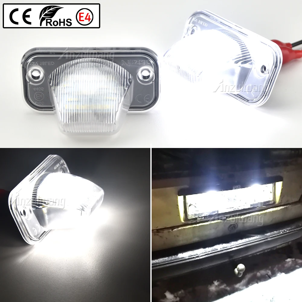 LED CANBUS License Plate Lights Base for VW T4 90~03, Transporter syncro 1993~2004, Candy 04~, Jetta/Syncro 05~ AUTO Number Lamp