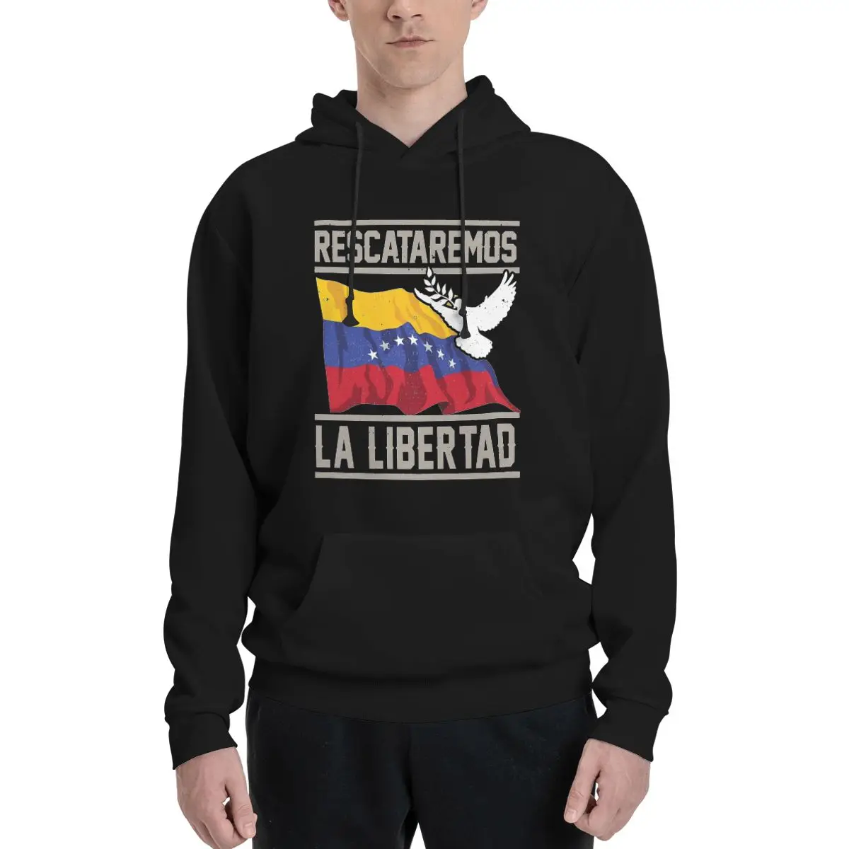 Men's Women's Venezuela Democracy Paloma Libertad Hoodies With Pocket Fashion Long Sleeve Sweatshirts