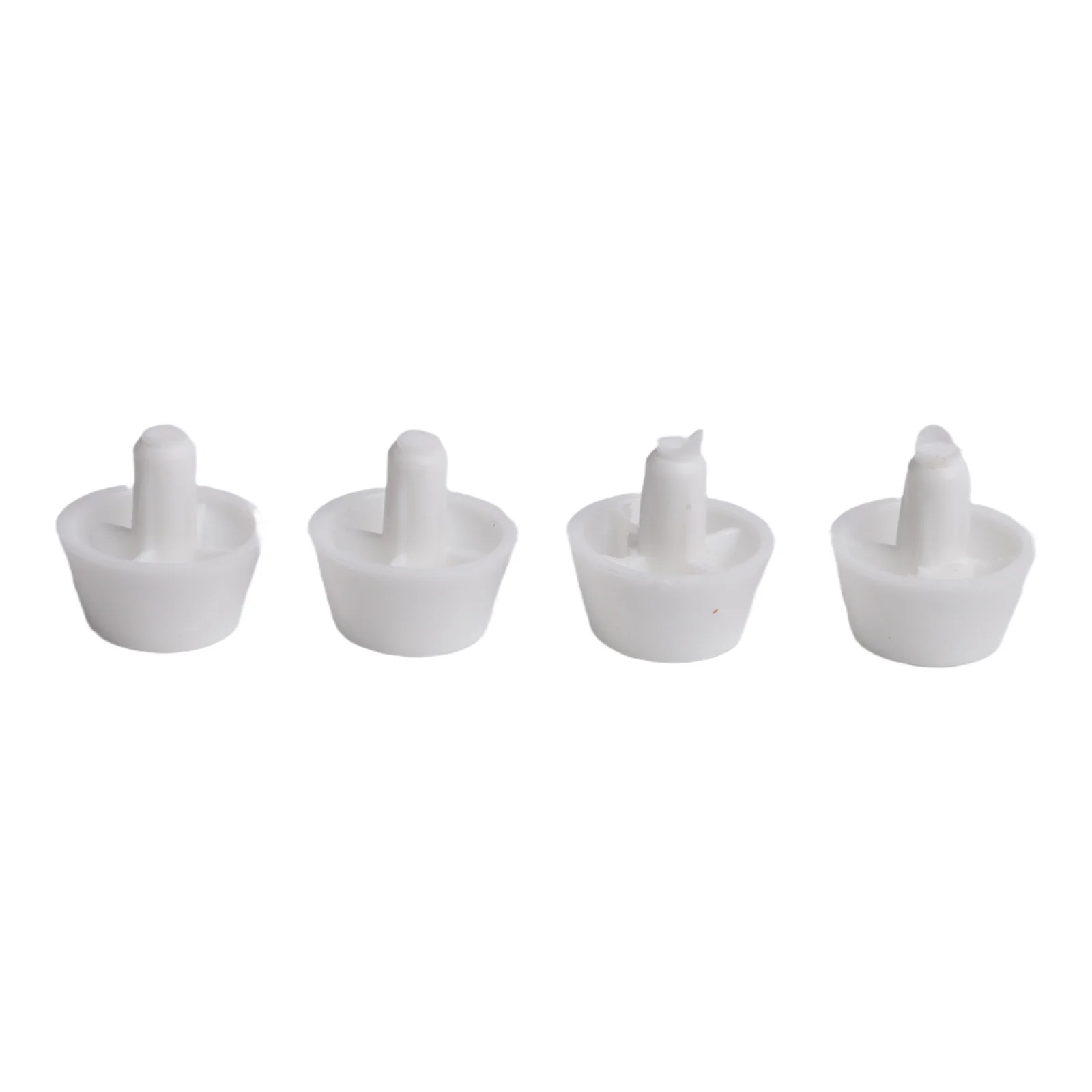 12pcs/set Toilet Seat Buffer Anti-Slip Plastic Toilet Seat Bumper Kit Buffer Toilet Lid Rubber Bumpers For Home Hotel