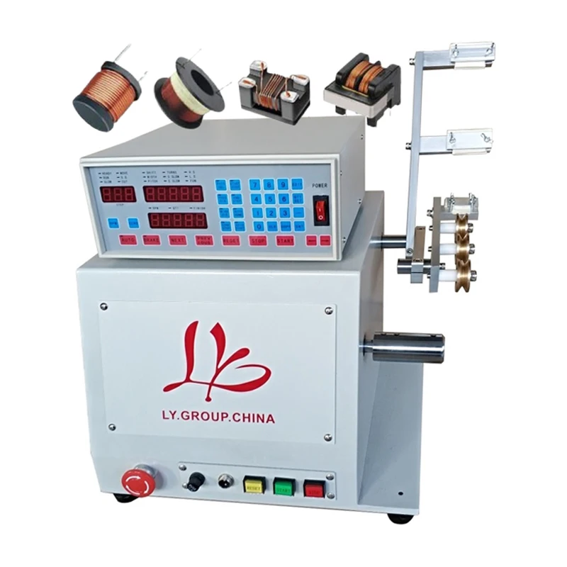 

Автоматическая машина для намотки катушек LY-820, кабель 0,2-3 мм, устройство для намотки проводов, одинарный вал, 750 Вт, 220 В/110 В, 6000 об/мин