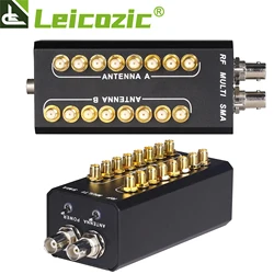 Leicozic New 2x8-Channel Signal Splitter PCS8 RF Distributor Antenna Distribution System For Portable Wireless Microphone Record