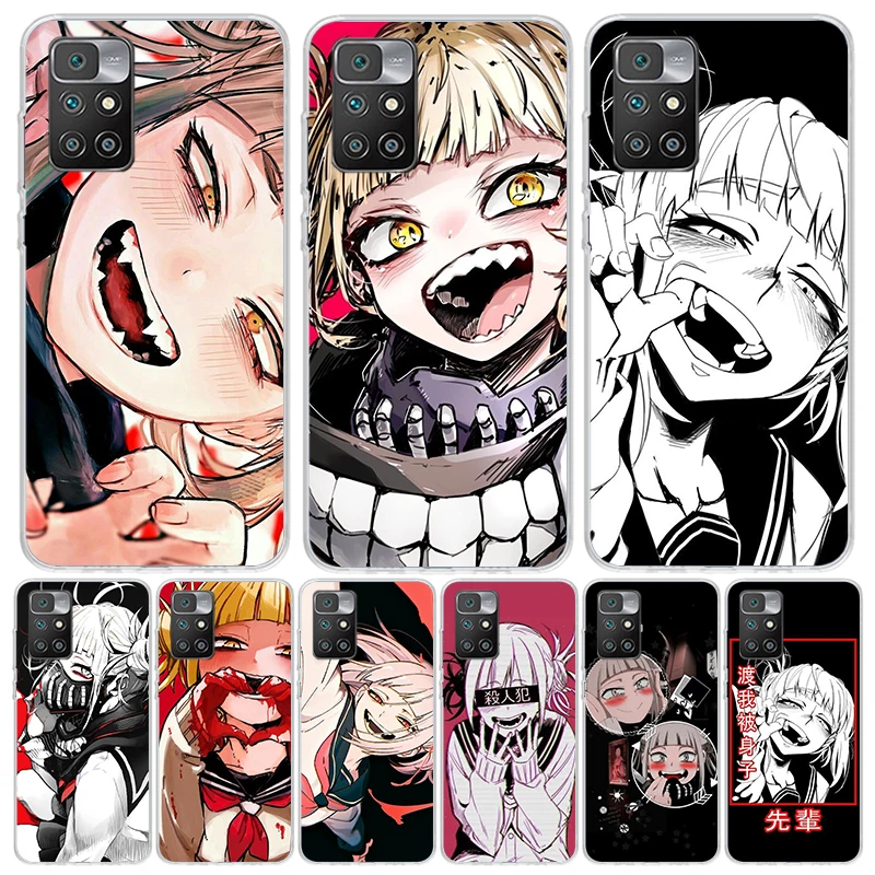 Himiko Toga Waifu Anime My Hero Case Phone Cover for Xiaomi Redmi 12 12C 10 10C 10A 9 9C 9A 9T 8 8A 7 7A 6 Pro 6A S2 K20 K30 K40