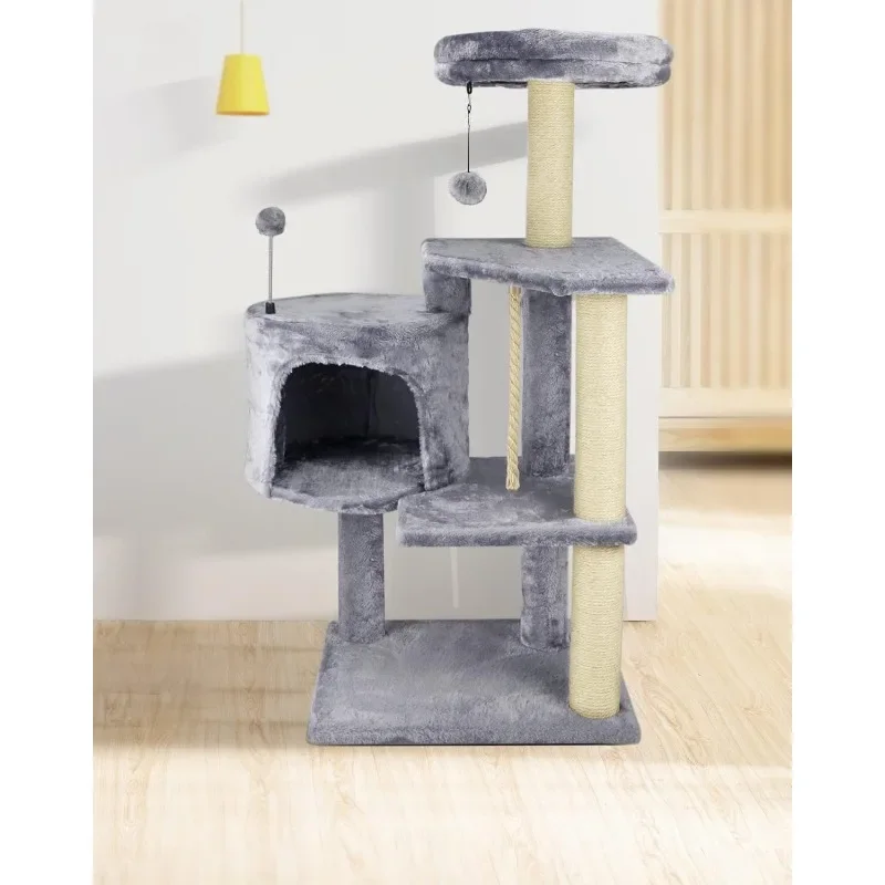 01A Cat Tree Scratching Toy Activity Centre Cat Tower Furniture Scratching Post