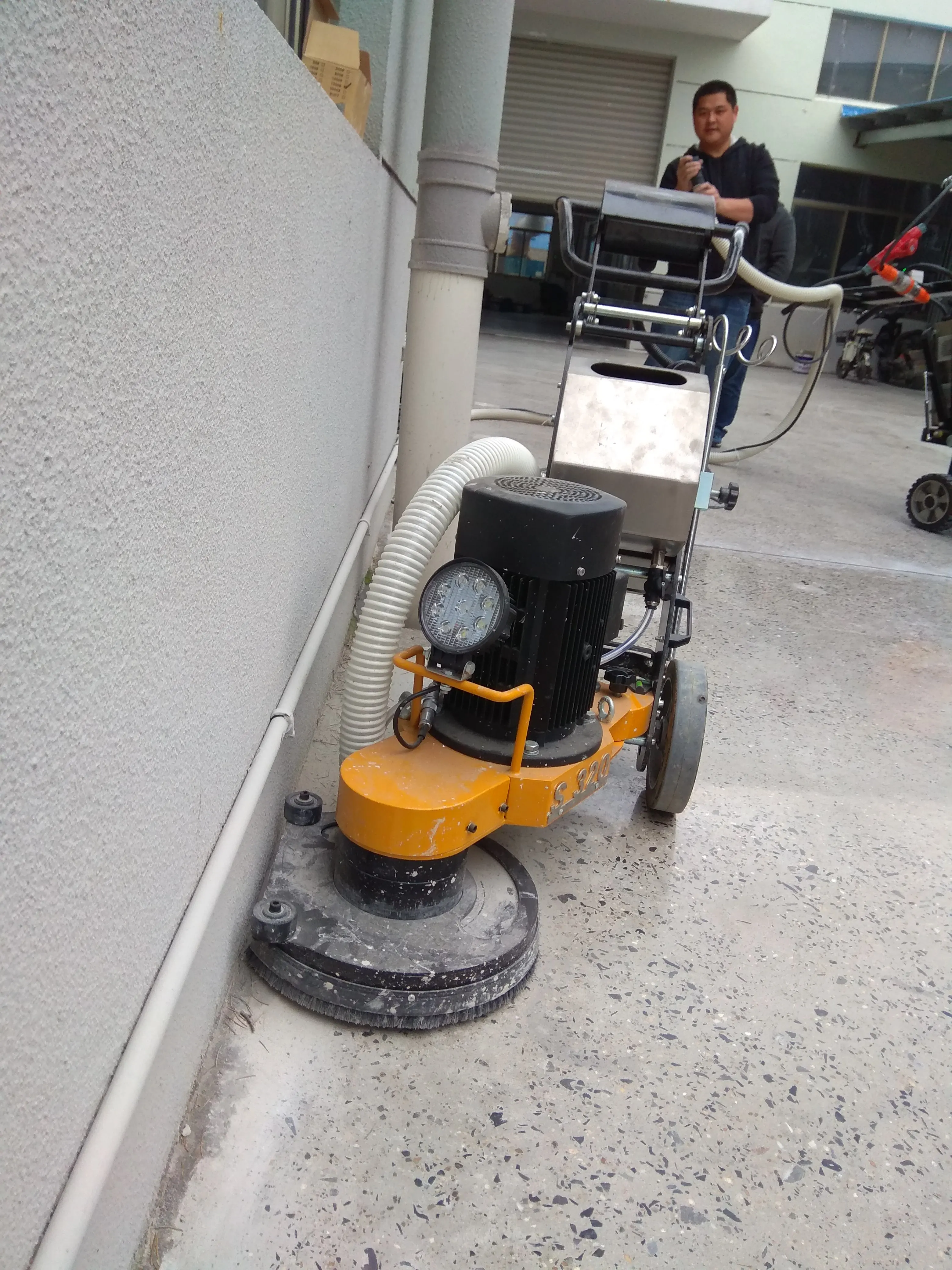 320mm Working Width Polishing Machine With Variable Speed