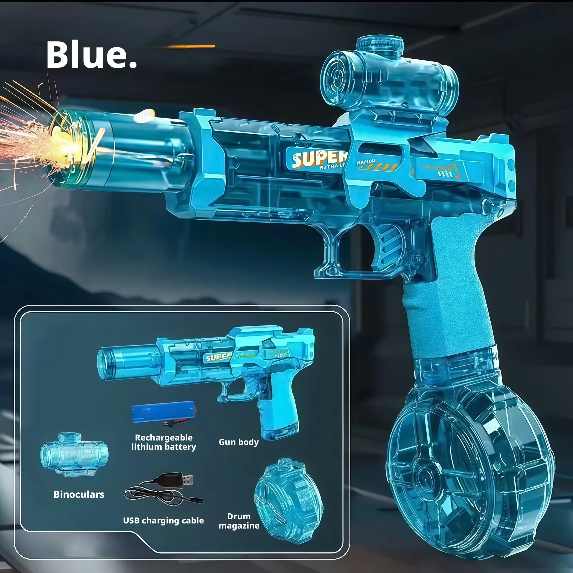 Elektrikli Su Tabancaları, Güç - Water Gun Soaker incelemesi ve fiyatı