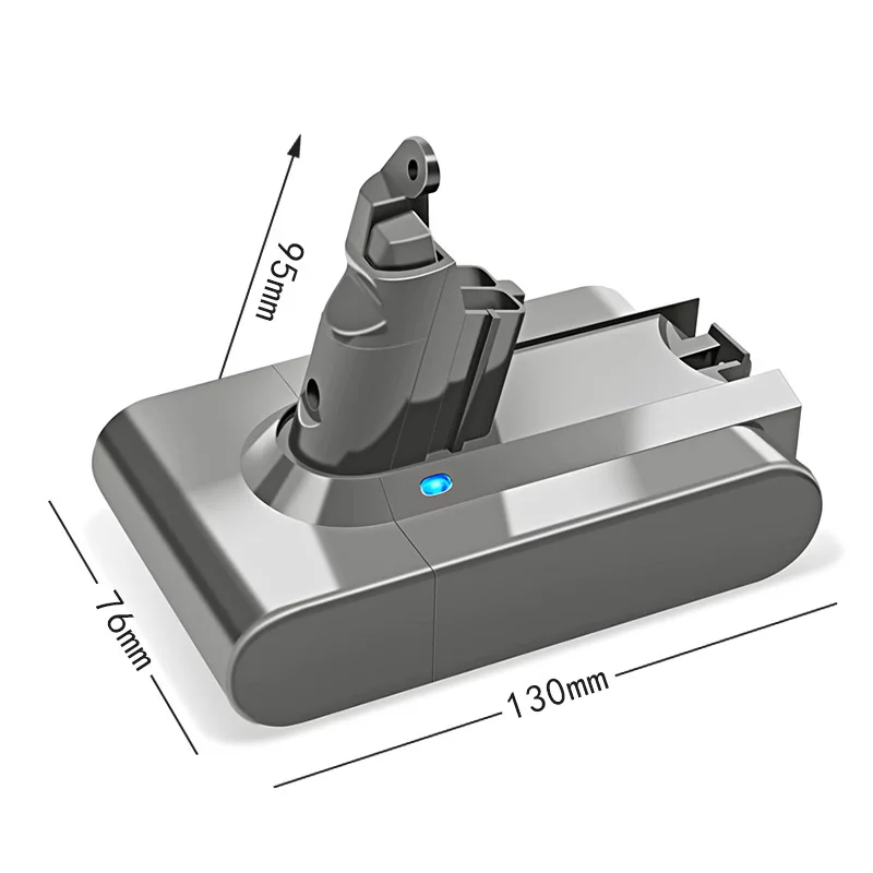 6500 мАч, 21,6 В, мощный сменный аккумулятор для Dyson V6/V6 Animal/DC62, совместимый с беспроводным пылесосом и длительным сроком службы