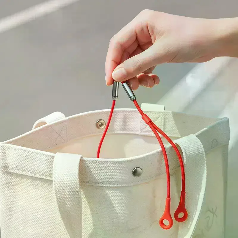 Magnetic Earplug Lanyard Soft Flexible Silicone Anti-Lost Strap Universal for Most Noise Reduction Earplugs Adults Kids