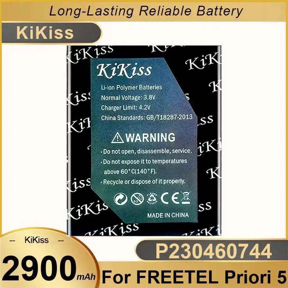 

Reliable Power Supply P230460744 2900Mah For Freetel Priori 5 Mobile Phone Battery Stable