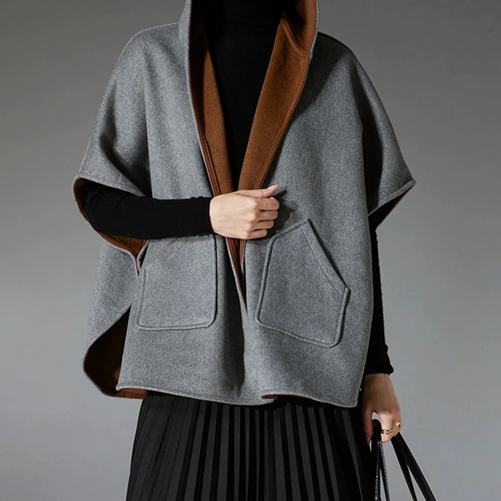 Mid-tot-high-end Europese en Amerikaanse herfst en winter 2025, nieuwe mode wollen kasjmier sjaal-GZXX725