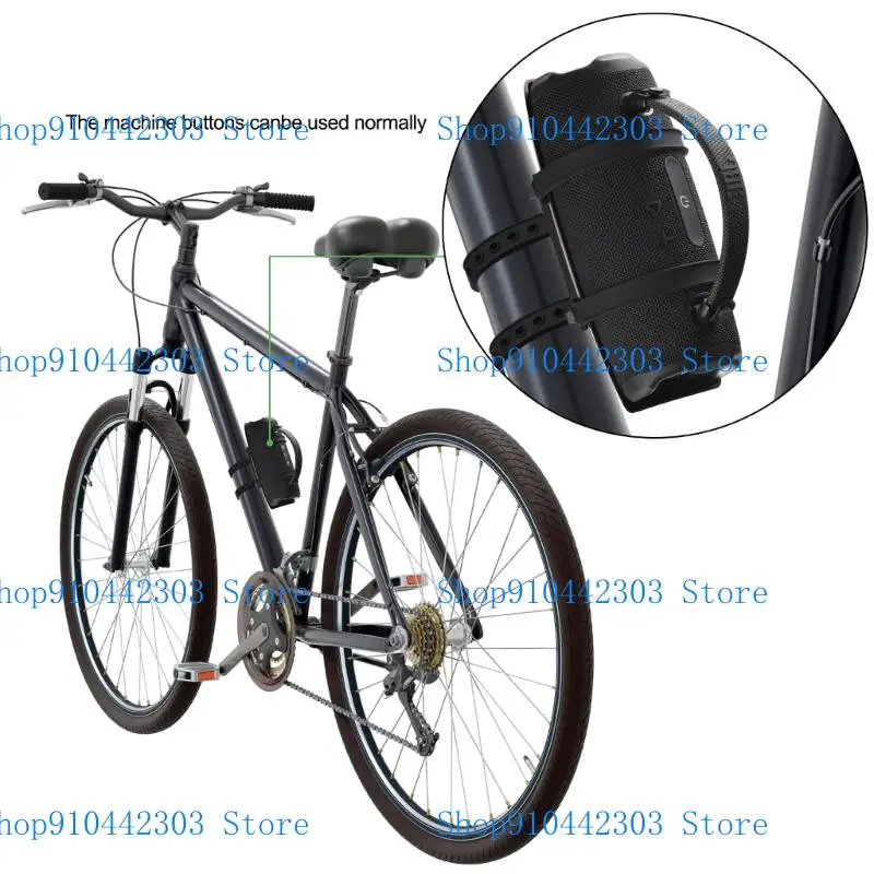 L4MD Heavy Duty Motorcycle Bike -Lenkerfalterschockdicht von universellem Lenkerlautsprechermontage einfach für die Ladung zu – Detail 1