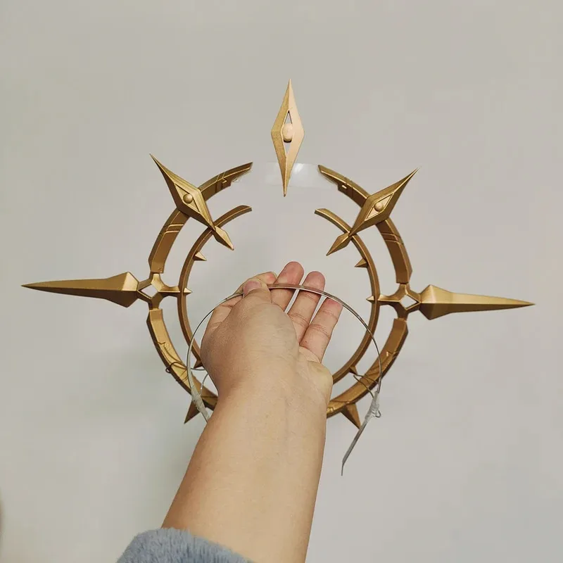 متوفر في المخزون لعبة هونكاي ستار ريل أحدث أغطية الرأس التأثيرية الأحد هالة الأذن أقراط مشبكية ملحقات حفلات الهالوين #2