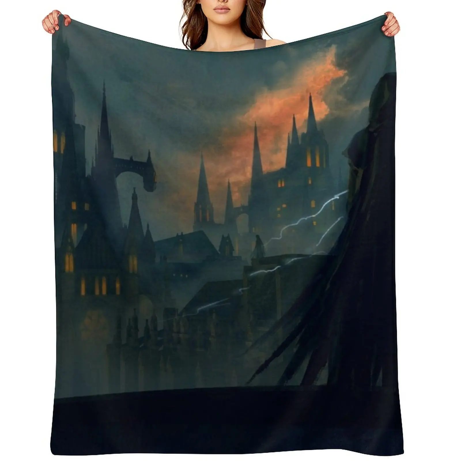 

Mistborn - The Final Empire Throw Blanket Flannel Fabric Multi-Purpose Sofa Quilt Extra Large Throw Blankets