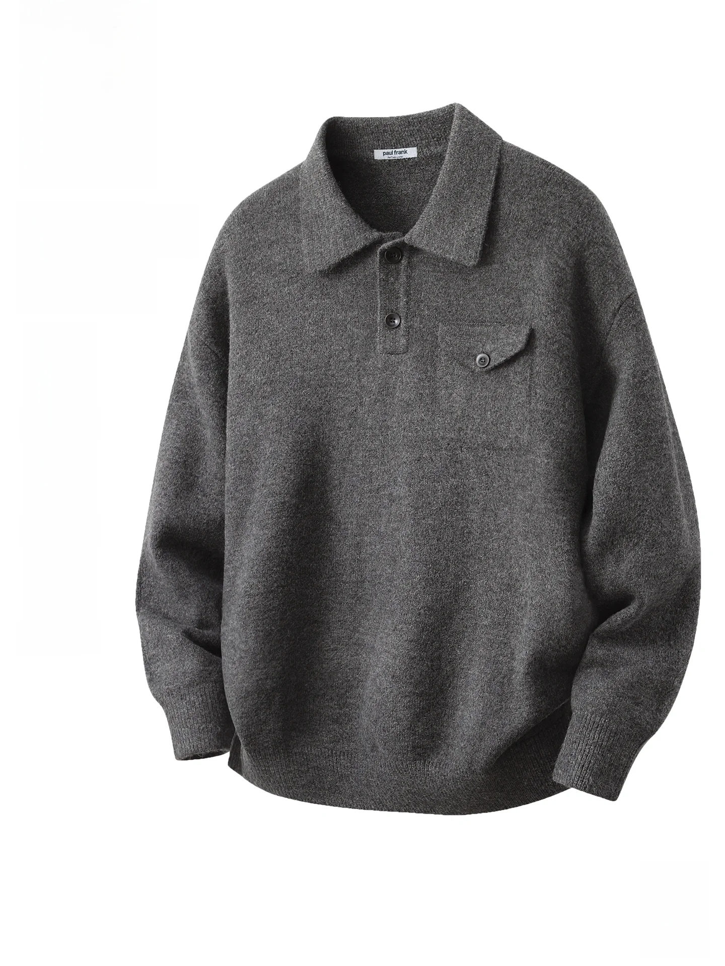 

Мужской вязаный свитер Lazy Monkey: осенне-зимний, в стиле Old Money, комфортный, мягкий, с длинными рукавами, для повседневной носки