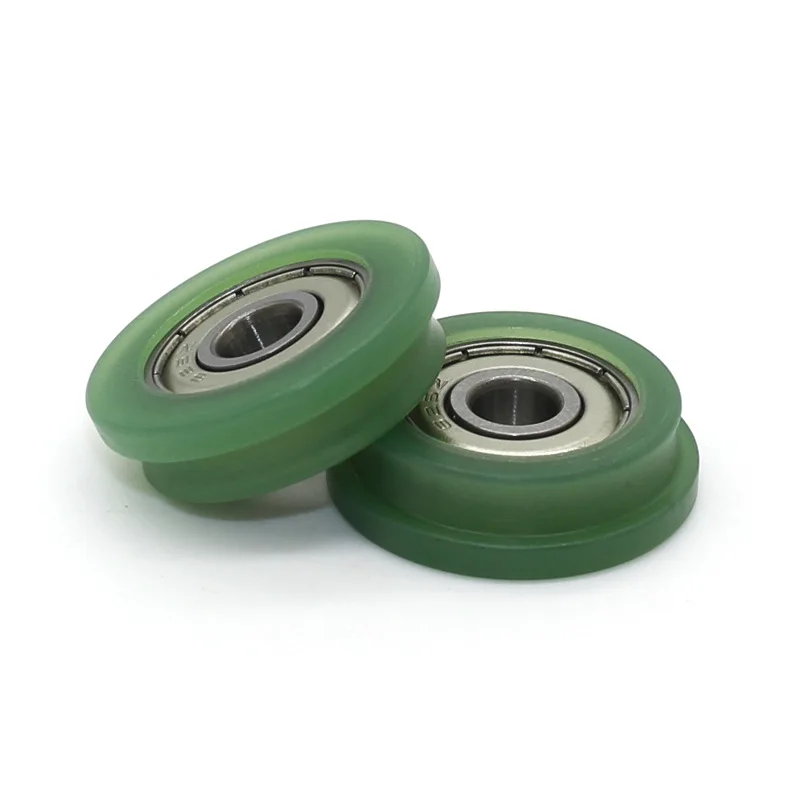 Flanged pulley 625ZZ deep groove ball bearing package PPSU plastic roller 5 * 22 * 6.3mm
