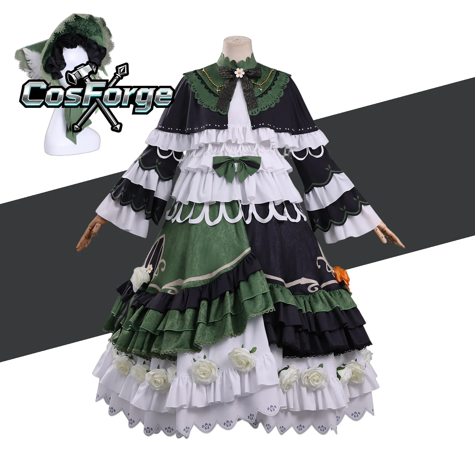 

Волшебный костюм ведьмы Тууно Ханны для косплея, платье принцессы Лолиты для Хэллоуина, наряд для ролевых игр и Комик-Кона