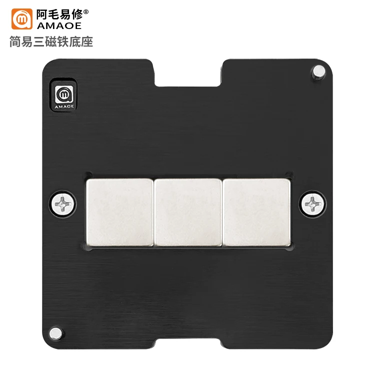 BGA Reballing Stencil Kit สำหรับ Iphone 14 Plus Pro Max เมนบอร์ดชั้นกลางดีบุกปลูกแพลตฟอร์มความร้อนโดยตรง BGA Stencil