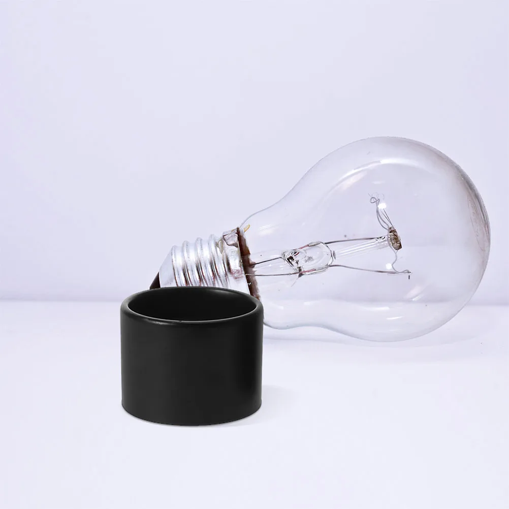 

5pcs Metal Lamp Shade Adapter Rings E26 E27 Ceramic Socket Base 1-1/2 Inch Thread Diameter Durable Replacement Light Fixture